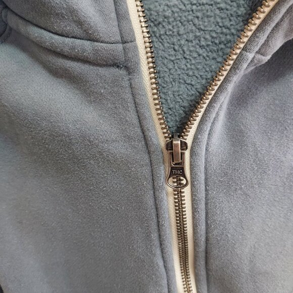 Vuori Flint Blue WOMENS Restore Half Zip Hoodie Sweater - Picture 5 of 8